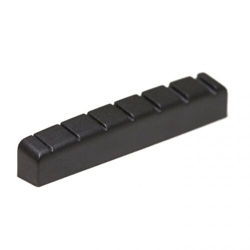Schecter Graphtech Graphtech Black TUSQ XL PT-6748-00 - Style Guitar Nut, Flat, Slotted, 1 7/8 length, 1/4 thick, 7-String siodełko do gitary