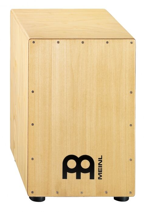 Meinl Percussion Headliner HCAJ1NT cajón, przednia płyta: drzewo kauczukowe, kolor: naturalny, naturalny HCAJ1NT