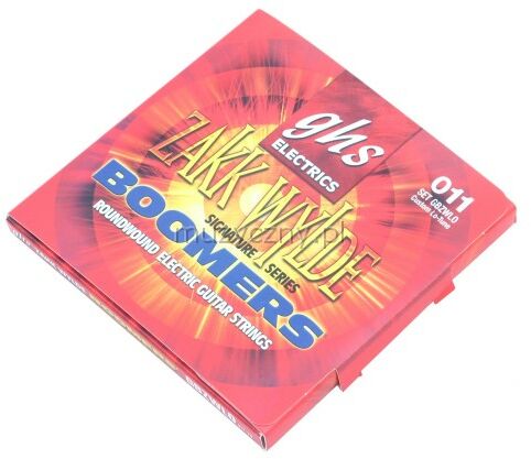 ghs Gitara elektryczna GHS boomers 011  070 gbzwlo Zakk Wylde  struny GBZWLO