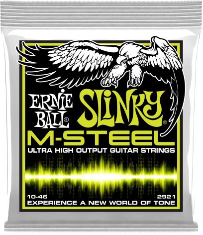Ernie Ball M-Steel Electric Guitar Strings 2921