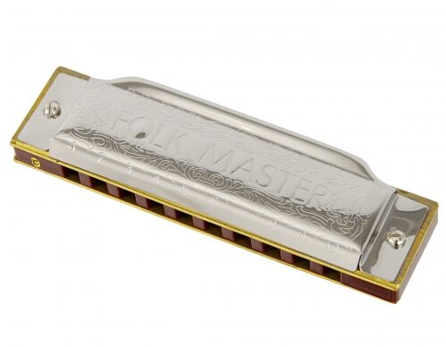 Suzuki SUZUKI 1072-G SU-Standard 10 otworów diato niszowych harmonijka, Key of G 1072G