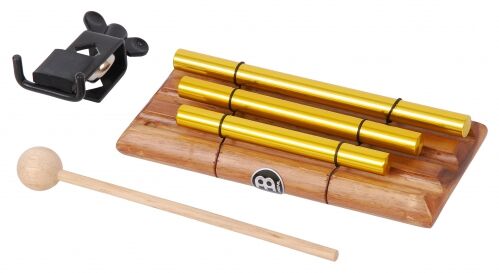 Meinl Percussion meinl Percussion CH3 Tri-Tone Chimes, w zestawie z drewna Schlegel i uchwyt CH3