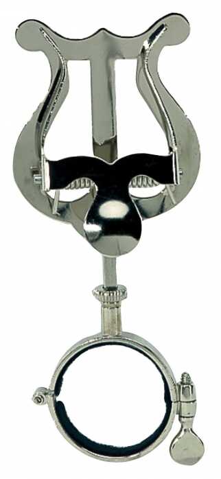 Gewa Klamka  uchwyt na bagnach) nuty BB-klarnet małe Lyra, 1, niklowane 730440