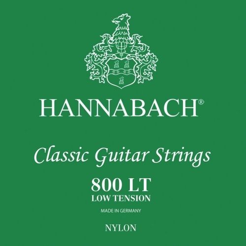 Hannabach 652365 Saiten für Klassik Gitarre Serie 800 Low Tension versilbert - A5 652365