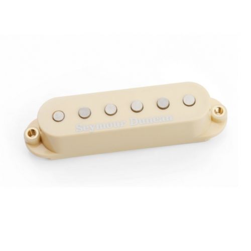 Seymour Duncan Seymour Duncan STK S6B CRE Custom Stack Plus Strat, przetwornik do gitary elektrycznej do montażu przy mostku, kolor kremowy