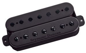Seymour Duncan Seymour Duncan SH 2N BLK 4C 7 STR Jazz Model, przetwornik do gitary elektrycznej do montażu przy gryfie, 7-strun, kolor czarny
