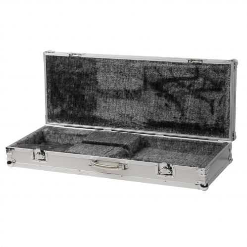 Rockcase RC 10806 SA futerał do gitary elektrycznej, 103 cm x 33 cm x 9 cm, srebrny aluminiowy