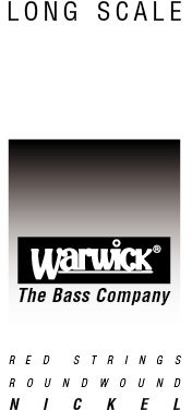 Warwick 46115 RED.115, Nickel-Plated Steel, struna pojedyncza do gitary basowej