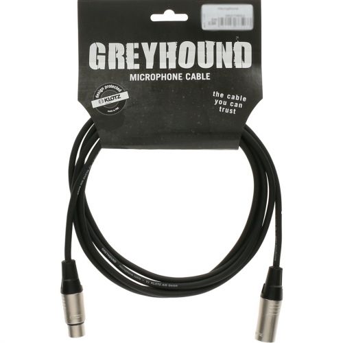 Klotz przewód mikrofonowy XLRf / XLRm 1,5m seria Greyhound