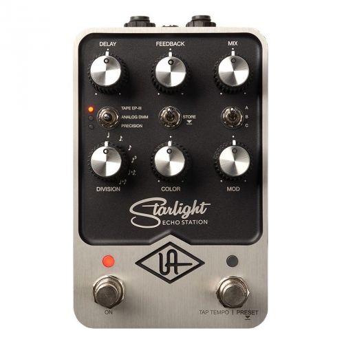 Universal Audio Universal Audio Starlight Deley Pedal - profesjonalny Delay, analog modeling UA, 3 typy [TapeEP-III, Analog DMM, Precision]