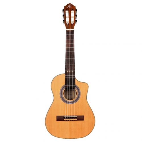 Ortega Guitars Requinto seria gitara akustyczna 6 stringów - cedrowy koc (RQC25) RQC25