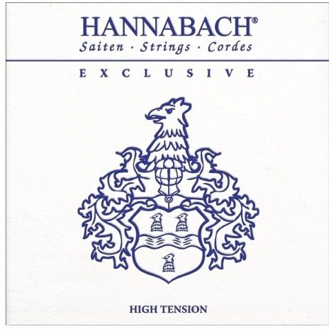 Hannabach Klassik Gita rrensaiten z serii Exclusive High Tension  komplet 652747