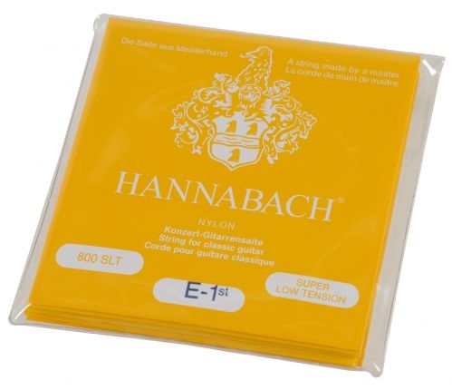 Hannabach Klassik Gita rrensaiten Serie 800 Super Low Tension posrebrzana  komplet 652357