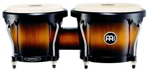 Meinl Percussion Zestaw meinl Percussion HB100 Wood bongo, Headliner Series, średnica 17,15 cm (6,75 cala) Macho/20,32 cm (8 cale) hembra HB100VSB