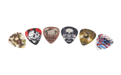 Boston BRP6 050 zestaw kostek gitarowych 6 sztuk 0,50mm