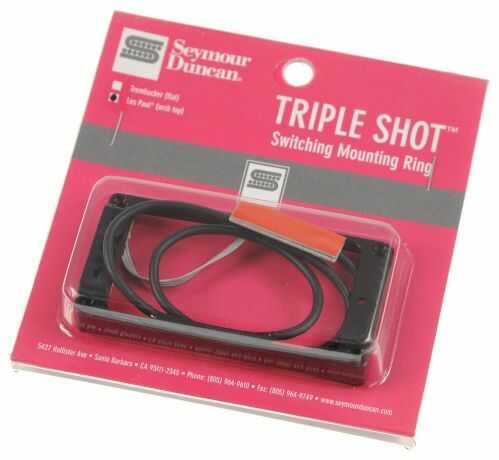 Seymour Duncan Seymour Duncan SSTS-2S BLK zestaw dwóch ramek do humbuckera z przełącznikiem 3-pozycyjnym