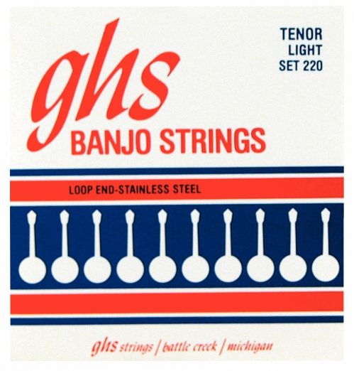 ghs GHS 220 Light Banjo Stainless Steel (4-String) 220