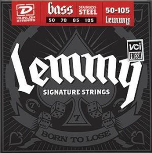 Dunlop Lemmy Kilmister Motorhead Signature struny do gitary basowej 50/105