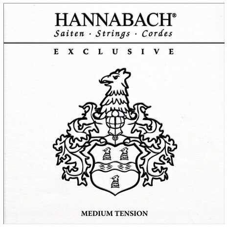 Hannabach Klassikgitarrensaiten Exclusive Serie Medium Tension - H/B2 652732
