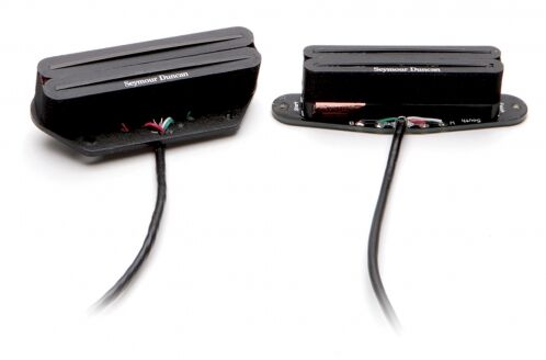 Seymour Duncan STHR-1S Humbucker Pickup zestaw do gitary elektrycznej w prostym rozmiarze, czarny ESD STHR-1S
