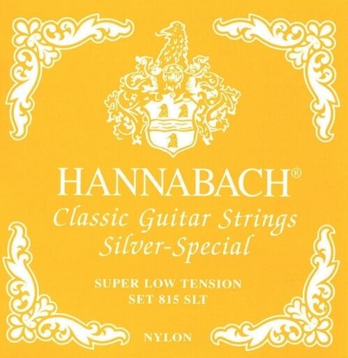 Hannabach struny do gitary klasycznej serii 815 Super Low Tension Silver Special - H2
