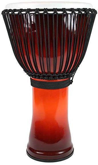 Toca Djembe Freestyle II Rope Tuned TF2DJ-14AFSB African Sunset 14