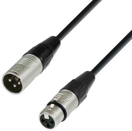 ah Cables adam hall 4 Star Serie rean DMX przewód XLR na XLR żeńskiego (10 m) K4DMF1000