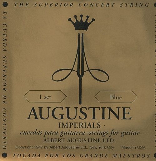 Augustine Imperial E1 Single struna E 1. zapewnia Klassik gitara Imperial E1