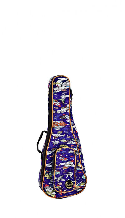 Ortega Guitars Gigbag do ukulele Tenor z paskami na ramiona Spaceman (KUB-SP-TE) KUB-SP-TE