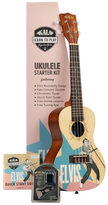 Kala Kala Learn To Play Elvis Rockabilly ukulele koncertowe