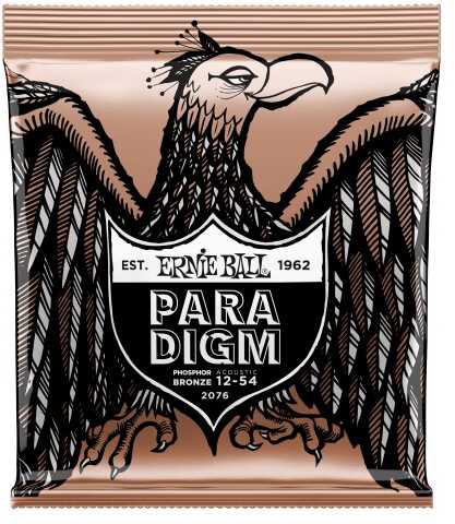 Ernie Ball Paradygmat Medium Light Struny do gitary akustycznej z brązu fosforowego - 12-54 Gauge 2076