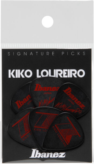 Ibanez B1000 KL BK zestaw kostek gitarowych Kiko Loureiro 6 sztuk