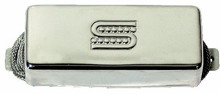 Seymour Duncan Seymour Duncan SM 3B 4C CHR Seymourized Mini Humbucker, przetwornik do gitary elektrycznej do montażu przy mostku, kolor chrom
