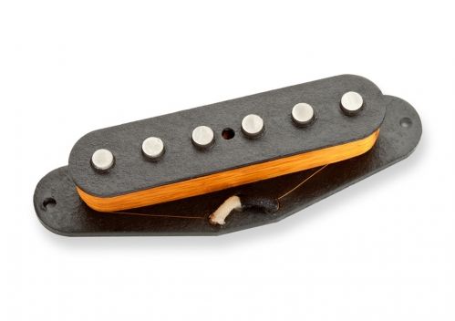 Seymour Duncan APS1 Alnico II Pro Strat Stag Single Series bezpokrywowa gitara elektryczna odbiornik dźwięku czarny ESD APS1