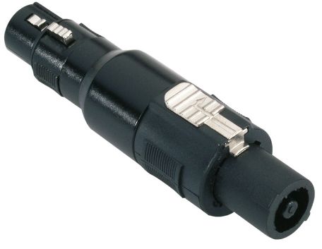 Adam Hall 7865 - Adapter standardowe złącze głośnikowe, 4-stykowe na XLR żeńskie 7865