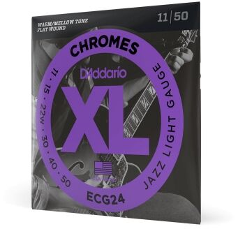 D'Addario chromes ścienny Wound Electric Guitar Strings ECG24