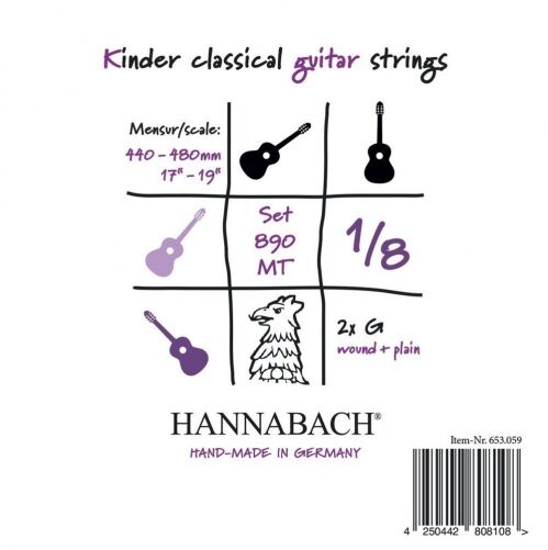 Hannabach 653058 struny do gitary klasycznej 653058