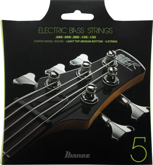 Ibanez iebs5 °C Bass komplet strun (5-String, Nickel Wound, 045  130, Long Scale) IEBS5C