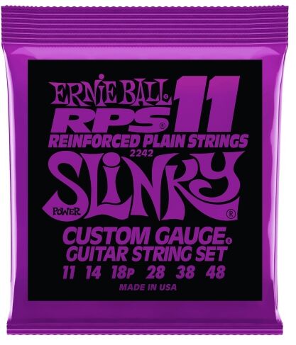Ernie Ball RPS Reinforced Electric Guitar Strings 2242