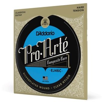 D'Addario Pro Arte Composite Clear Nylon Classical Guitar Strings EJ46C