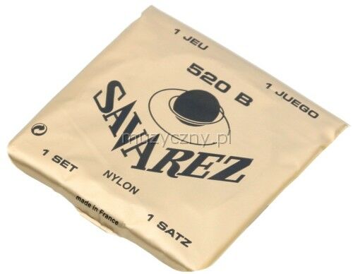 Savarez Low Tension 520B struny do gitary klasycznej, białe 520B