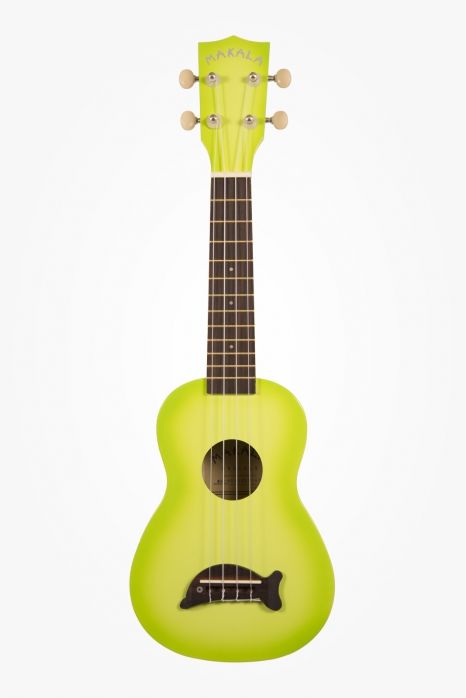 Kala Kala Makala Dolphin Ukulele sopranowe Green Apple Burst