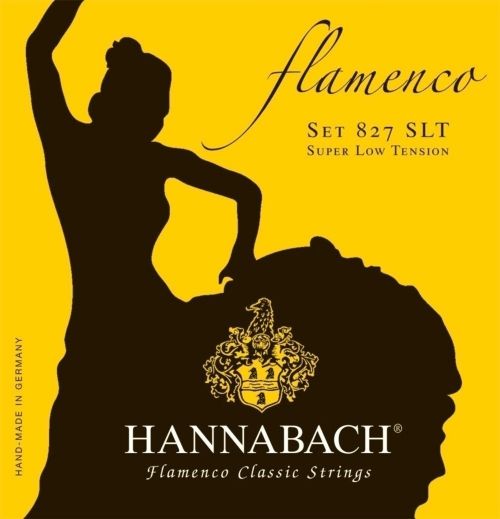 Hannabach Klassik Gita rrensaiten Serie 827 Super Low Tension Flamenco Classic  G/3
