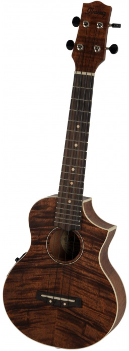 Ibanez uew15e-OPN koncerty na wolnym powietrzu Ukulele 4 saiter dzięki urządzeniu Cut Away/Elektronik/wbudowanym głos UEW15E-OPN