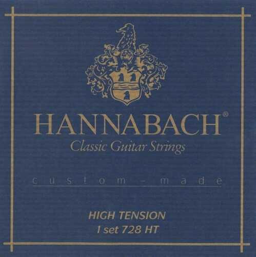 Hannabach 7287 zestaw HT Custom Made, High Tension, 3 głośniki Bass