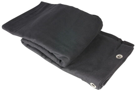 Adam Hall Adam Hall 0152 66 - Kurtyna sceniczna Molton B1 z oczkami 6 x 6 m 0152X66
