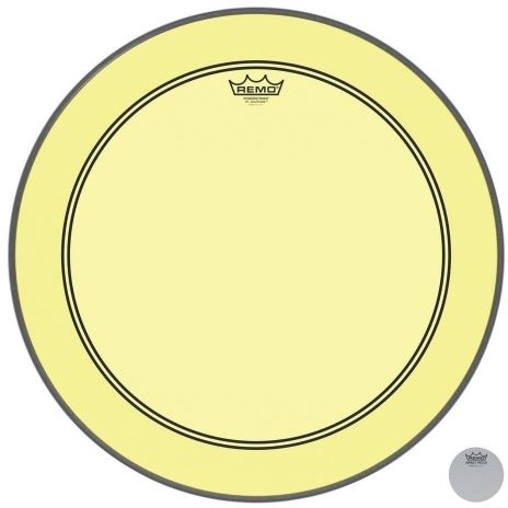 Remo Naciągi Colortone Powerstroke 3 clear 22 P3-1322-CT-YE