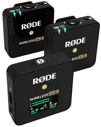 Rode Wireless GO II Single 2-kanałowy cyfrowy system bezprzewodowy,transmisja2.4Ghz