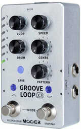 Mooer MLP 2 X2 Groove Loop X2, Stereo Looper i Drum Machine efekt gitarowy