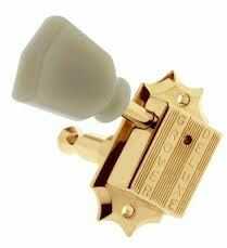 Grover Vintage Deluxe 135G klucze gitarowe, 3+3, złote